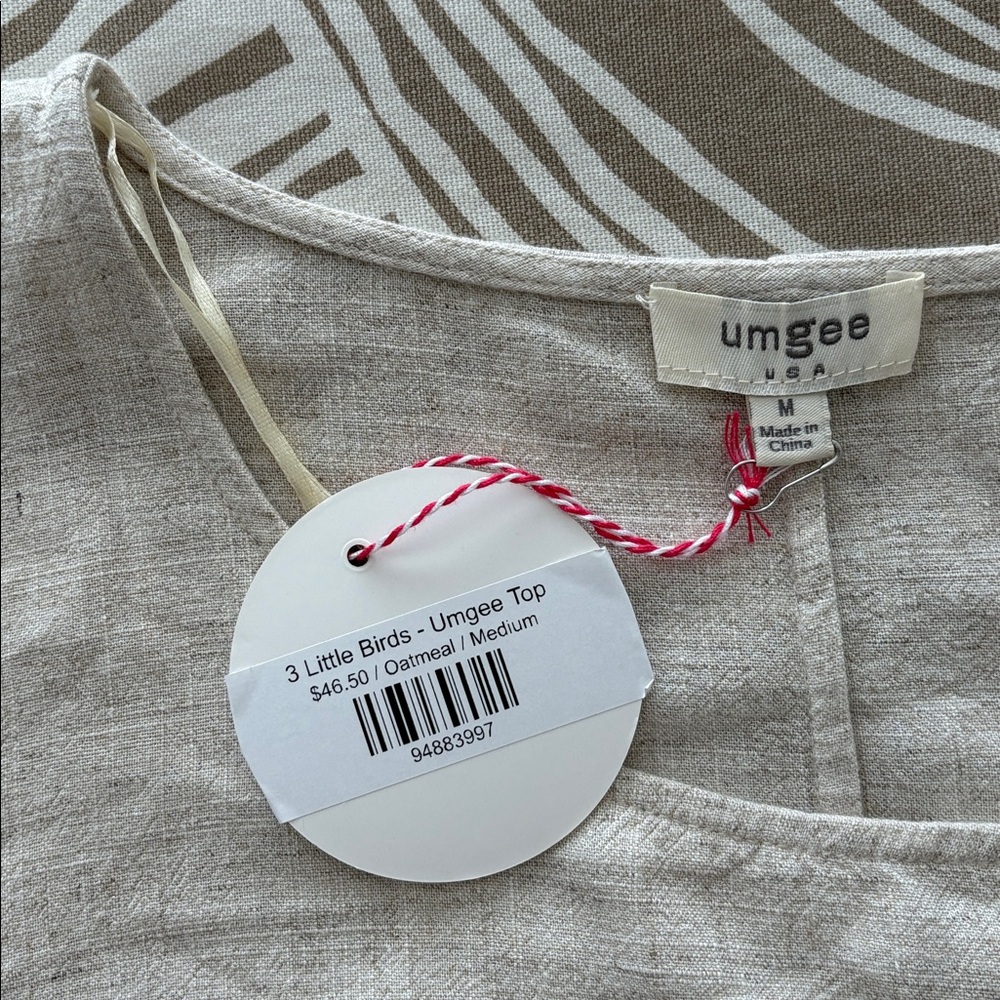 UMGEE linen/cotton oversized top - Picture 2 of 8